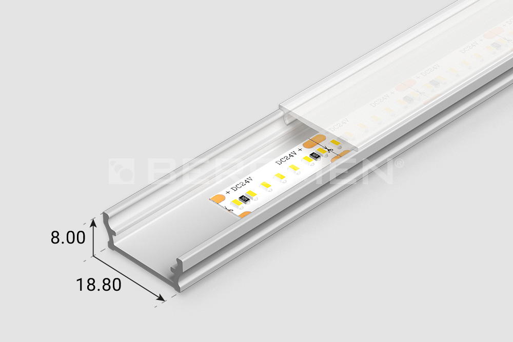 Profile aluminiowe do taśm LED PRO-1