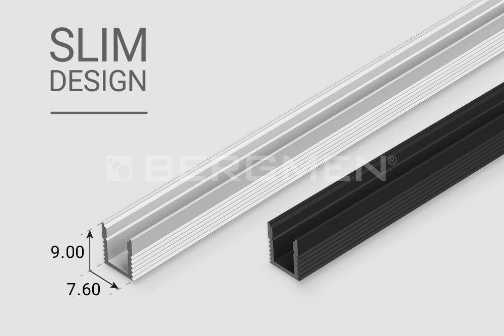 Profile aluminiowe do taśm LED PRO-9